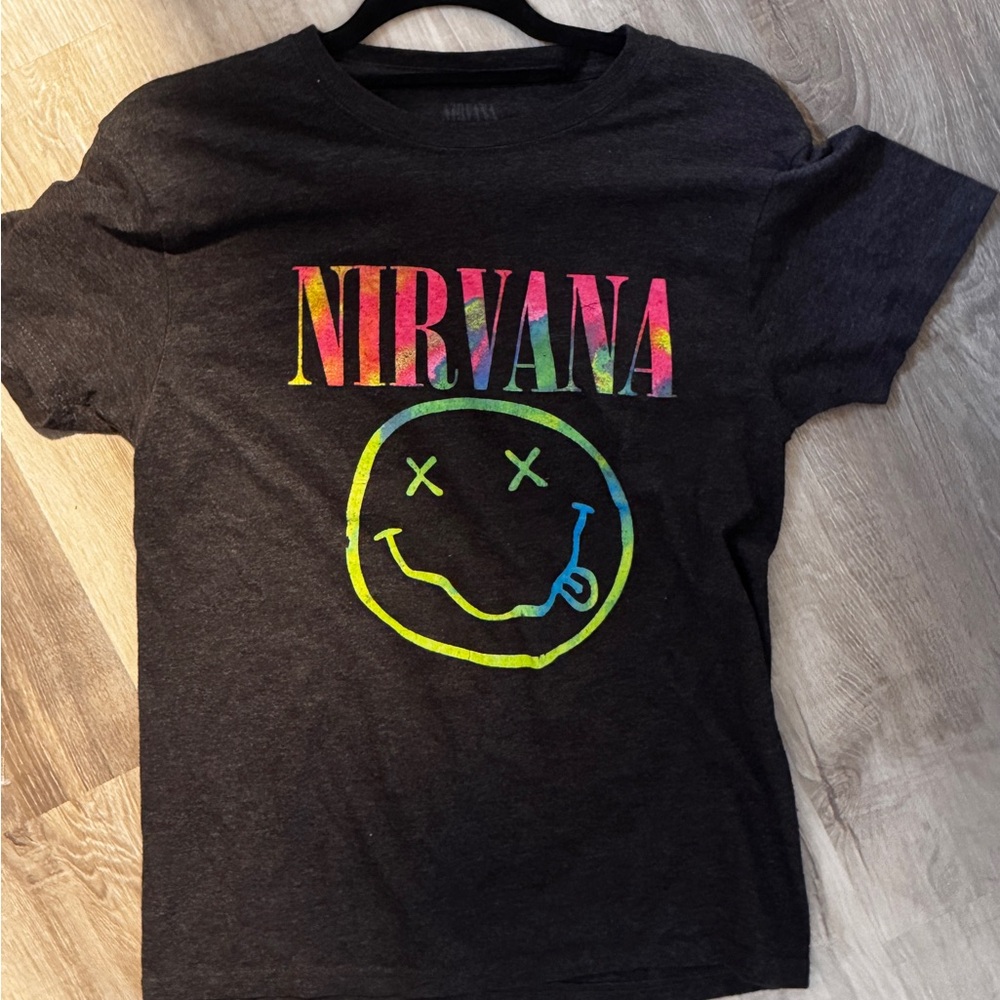Nirvana Womens’ T-Shirt - Black - Picture 4 of 5